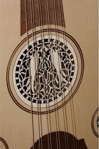 Includes: Mid-East Arabic Oud W/Gig Bag – Walnut & Replacement String Set in Kuwait