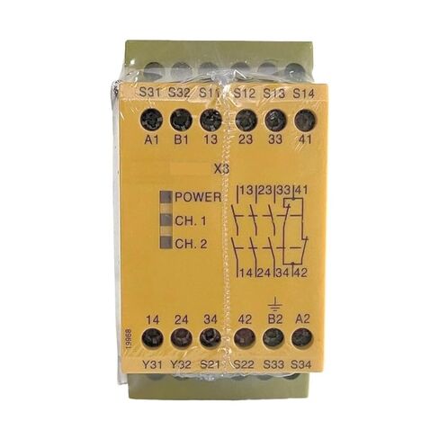 X3 774319 وحدة التتابع 24VDC 240VAC 3n/o 1n/c 1so in Kuwait