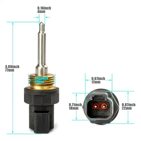 264-4297 Temp Temperature for Caterpillar for CAT C7 3126 8YL 130-9811 2644297 1309811 264-4297-04 in Kuwait
