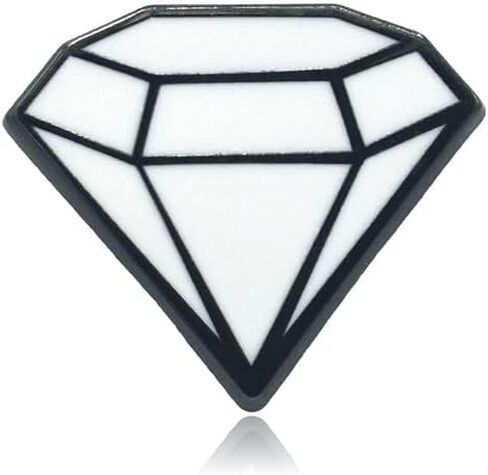 Mini Diamond Shaped Set of 4 Filler Enamel Pins in Kuwait