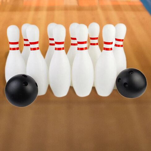10-Pins Kids Bowling Play Set Indoor Sport Game Development Toys for, 22cm in Kuwait