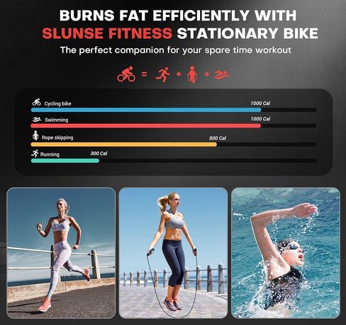 Exercise Bike, Adjustable Magnetic Resistance Stationary Bikes for Home with App Compatible, Silent Indoor Cycling Bike with 350lbs Weight Capacity Comfortable Seat, Digital Monitor & Phone Mount in Saudi Arabia