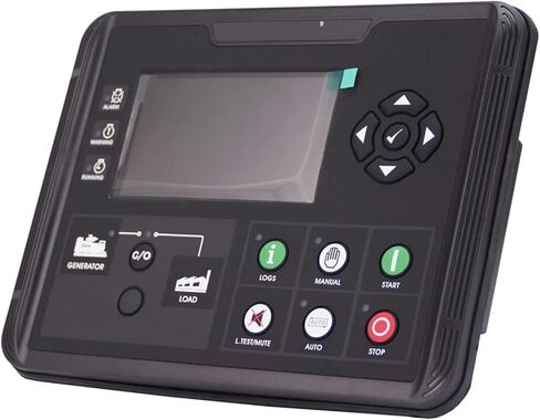 DC60D DC62D DC60DR DC62DR Generator Auto Start Stop Control Module LCD Display Gas Genset Parts 1Pcs(DC62DR RS485 port) in Kuwait