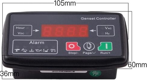 Mgc100 وحدة تحكم المولد السيارات 7 بدء وحدة الحماية Led عرض مجلس مولد جزء 1 قطعة in Kuwait