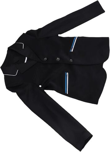 Equestrian Coat, Lightweight Cotton Blend Breathable Horse Riding Jacket for Training Competition, with Gender Neutral Design for Men Women and Children (160) in Kuwait