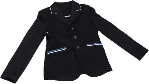 Equestrian Coat, Lightweight Breathable Cotton Blend Riding Jacket for Horseback Riding, with Gender Neutral Design, Suitable for Training Competition Everyday Wear (155) in Kuwait