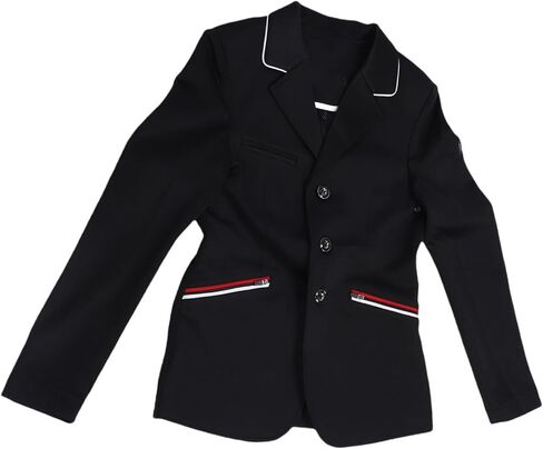 Equestrian Coat, Lightweight Cotton Blend Breathable Horse Riding Jacket for Training Competition, with Gender Neutral Design for Men Women and Children (155) in Kuwait