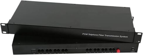 زوج واحد من 32 قناة - PCM Voice Tel Over Fiber Optic Multiplexer Extender، FC Optical Port، يدعم معرف المتصل ووظيفة الفاكس in Kuwait
