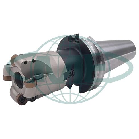 CME 2" 90° Indexable Face Mill w/ CAT40 Arbor, RCKT1204 Inserts Included, 4 Flutes in Kuwait
