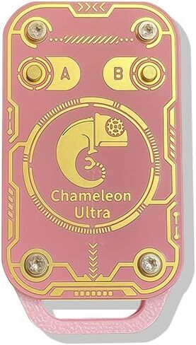 Chameleon Ultra The Last RFID Emulator ChameleonUltra NFC & RFID Key Fob Solution Opens AccessControl Systems 125K (Pink) in Kuwait