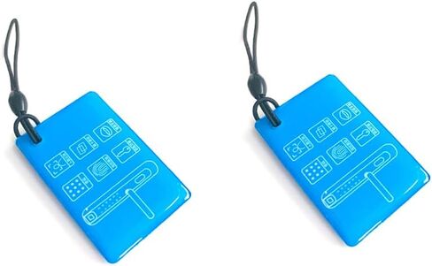 Writable 125kHz RFID Key Fob Proximity T5577 Fob Tag for RFID Writer Rewritable T5577 Universal (5 PCS) in Kuwait