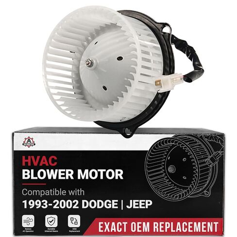محرك منفاخ سخان HVAC مع استبدال المروحة بواسطة AA Ignition - يناسب بويك ، كاديلاك ، شيفروليه - جاذبية ، لاكروس ، ريجال ، SRX ، كروز ، كروز المحدودة ، ماليبو - يحل محل 700269 ، 1581637 ، 133369460 in Kuwait