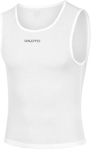 Men's Breathable Cycling Base Layer Vests Sleeveless Undershirt Cycling Jersey Sports Vests for Road Cycling/Sports in Kuwait