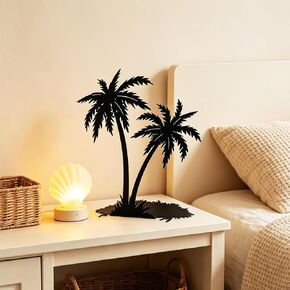 Metal Table Top Palm Tree, Palm Tree Centerpieces for Tables, Tropical Tabletop Decor, Coastal Decorations, Beach House Decor in Saudi Arabia