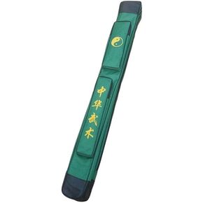 Taichi Sword Carrying Bag - Chinese Kung Fu Sword Bag, Double Layer Case, Martial Arts Weapons Case, Shoulder Bag, Green in Saudi Arabia