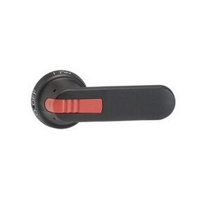 مقبض مسدس ABB OHB80J6E011، للاستخدام مع مفاتيح سلسلة OT160 - 250C، أسود in Kuwait
