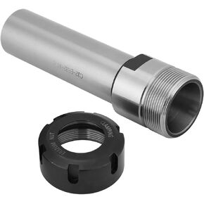 Eujgoov C32-100L Alloy Steel Collet Chuck Holder, Straight Shank CNC Milling Spacer Sleeve/Shaft Extender for Deep Hole Processing, High Rigidity and Strong Clamping Force, Comfortable Feeling, in Kuwait
