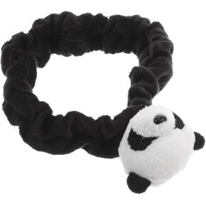 Cute Panda Cartoon Rear View Mirror Cover Plush Material Car Rearview Mirror Protector with Adorable Design Easy to Clean Versatile Use for Car Interior Decoration in Kuwait