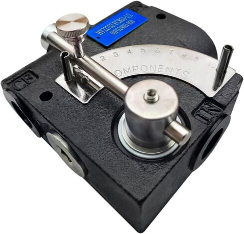 Hex Autoparts Pressure Compensating Variable Hydraulic Flow Control Valve w/Relief Compatible with FCR51-1/2 or PFC51-1/2, Hydraulic Pressure Relief Valve 1/2" NPT Port Size, 0-16 GPM in Kuwait