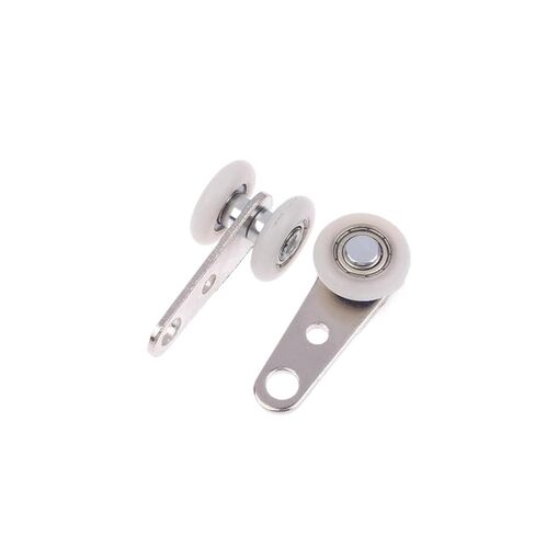 2pcs Curtain Pulleys Sliding Door Pulley Hanging Track Pulley Block for Sliding Door Cabinets Window Hardware(A2) in Kuwait