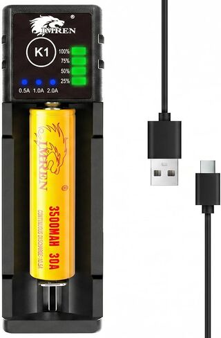 imren 18650 Battery Charger Suitable for 3.7v Lithium Battery 18650 20700 10440 14500 18500 16340 17500 Battery Charger in Kuwait