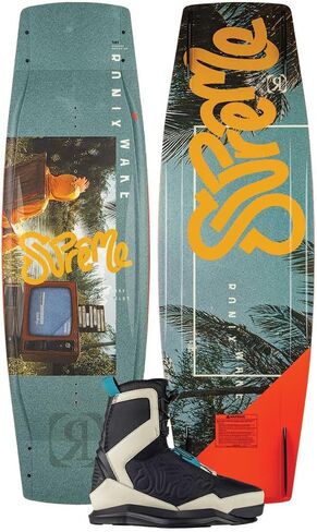 حزمة Ronix Supreme Wakeboard مع روابط Supreme Boa 2026، 141 سم، Supreme Boa - للرجال 11 in Kuwait