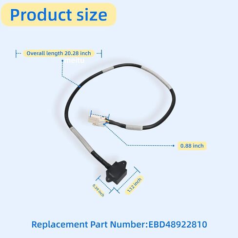 EBD48922810 Washing Machine Vibration Balance Sensor CY120 3D Switch Compatible with LG WM3555HWA WM1455HWA WV10 WV9 WV7 WV6 WV5 Series Washing Machine Sensor in Saudi Arabia
