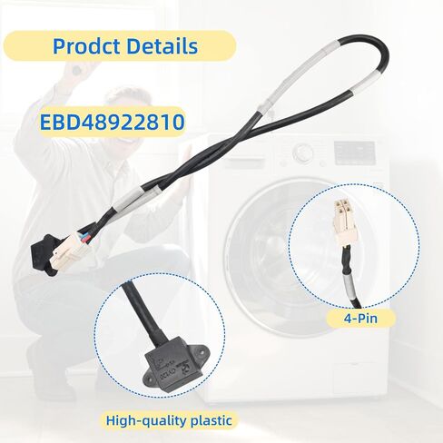 EBD48922810 Washing Machine Vibration Balance Sensor CY120 3D Switch Compatible with LG WM3555HWA WM1455HWA WV10 WV9 WV7 WV6 WV5 Series Washing Machine Sensor in Saudi Arabia