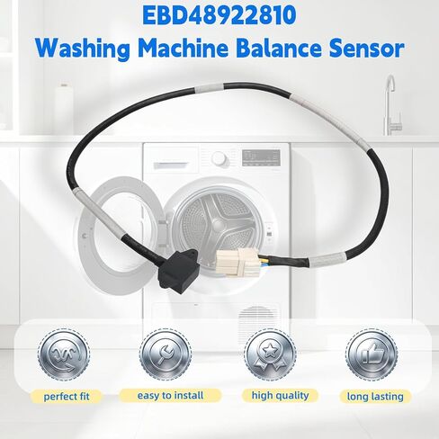 EBD48922810 Washing Machine Vibration Balance Sensor CY120 3D Switch Compatible with LG WM3555HWA WM1455HWA WV10 WV9 WV7 WV6 WV5 Series Washing Machine Sensor in Saudi Arabia