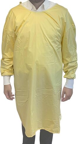 Isolation Gowns Washable Reusable 75-100 Wash Cycles Per Gown (3) in Kuwait