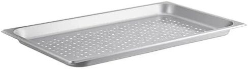 CASE OF 12 - Full Size 1 1/4" Deep Anti-Jam Perforated Stainless Steel Steam Table/Hotel Pan - 24 Gauge, 20.75" X 12,75" - 12/Case in Kuwait