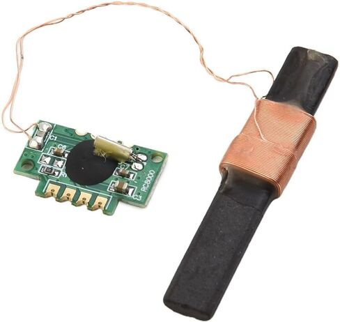 DCF77 Radio Clock Receiver Module with High-Sensitivity Antenna, 77.5kHz Time Signal Decoder for Microcontroller Projects in Kuwait
