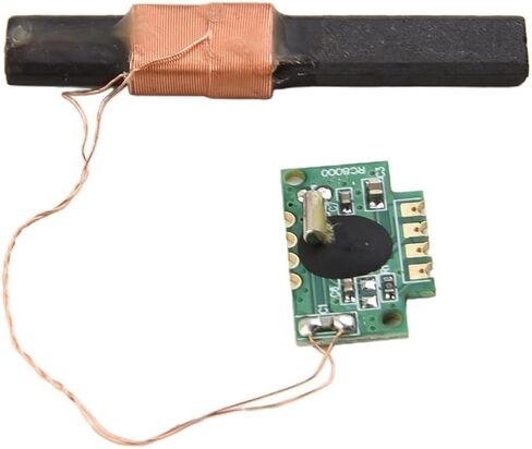 DCF77 Radio Clock Receiver Module with High-Sensitivity Antenna, 77.5kHz Time Signal Decoder for Microcontroller Projects in Kuwait
