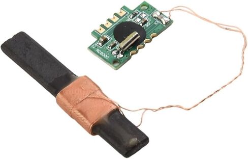 DCF77 Radio Clock Receiver Module with High-Sensitivity Antenna, 77.5kHz Time Signal Decoder for Microcontroller Projects in Kuwait