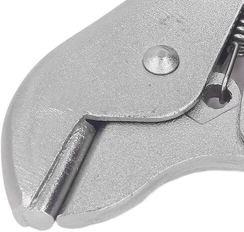 Hose Pinch Off Pliers, C45 Steel Heavy Duty Sheet Metal Clamp Tool, Equipped with 7mm Straight Jaw Locking Pliers, Large Clamping Force for Sealing Copper Pipes in Kuwait