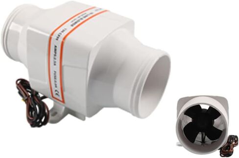 Riloer Air Blower Fan, Marine Bilge Air Blower Fan, 12V-4Blade in Kuwait