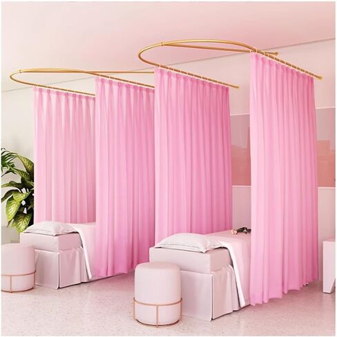 Privacy Curtains for Room Divider,Beauty Salon Room Divider Curtains,for Fitting Room Beauty Salon Spa Bedroom(Color2,100x230cm) in Kuwait