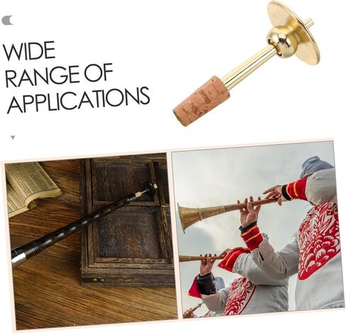 GALPADA Adjustable Suona Mouthpiece Core for B Flat Tune Wind Instrument, Stainless Steel and Wood Material, Optimized Mouthpiece to Air Flow, for Suona Maintenance and Practice in Kuwait