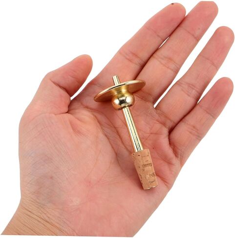 Toyvian Adjustable Suona Mouthpiece for B Flat Tune with Stainless Steel and Wood Material, Optimized Air Flow for Suona Maintenance and Stage Performance, Suitable for Learners in Kuwait