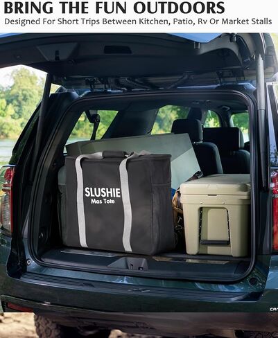 Tiga Carrying Bag for Ninja Slushie Max FS605 and XL FS601 Series, Travel Cover for Ninja Slushi Machine, Hand Carry Tote Storage Bag for FS605 and FS601 Accessories in Kuwait