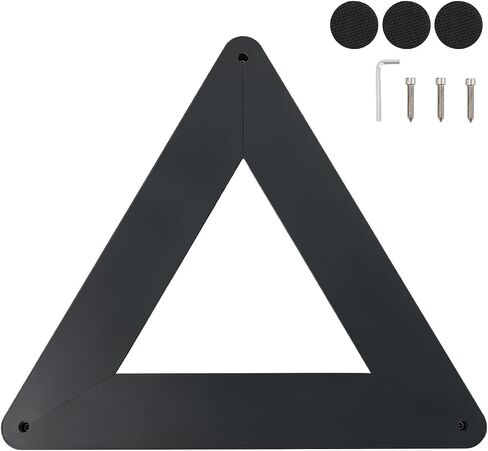 VEVOR Triangle Hockey Passer, Heavy-Duty Multi-Angle Rebounder, Hockey Passing Aid, Passing & Stick Handling Trainer, Off-Ice & On-Ice Portable Equipment, Help Improve Puck Control & Shooting in Kuwait