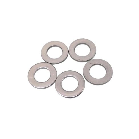 100pcs M6 6mm 304 Stainless Steel Metric Flat Washer Washers in Saudi Arabia