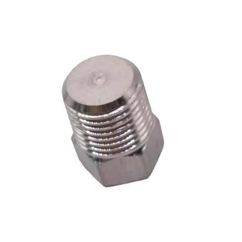 2pcs 1/8" NPT Male 304 Stainless Steel Cast Pipe Fitting Hex Head Plug in Saudi Arabia