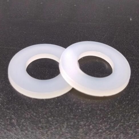 1000pcs M5 White Nylon Flat Washers in Saudi Arabia