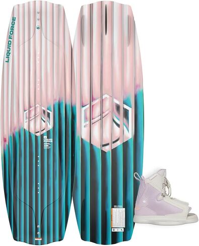 Liquid Force 2026 Women's Angel Wakeboard w/ Plush Wakeboard Bindings Package in Kuwait