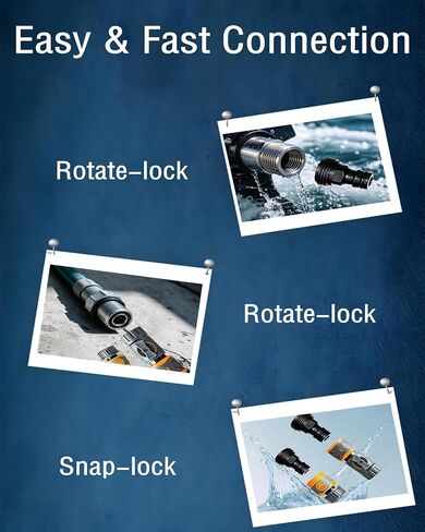 من أجل Yamaha Quick Connect Flush Kit للوحات الخارجية ذات 4 أشواط 8-425hp وWaveRunner/Jet Ski محول تدفق سريع التحرير العالمي لخرطوم الحديقة، سهل تنظيف المحرك بالملح والرمل، بدون بدء تشغيل المحرك in Kuwait