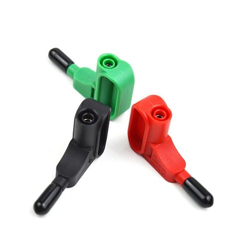 Instrument Parts Accessories for 3PCS Magnetic Head Terminal Block with 4mm Banana Plug for Fast Solder- Connection Durability CAT III 1000V & 500V Safety Standards for Universal Multimeter Usage in Kuwait