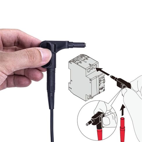 Instrument Parts Accessories for 3PCS Magnetic Head Terminal Block with 4mm Banana Plug for Fast Solder- Connection Durability CAT III 1000V & 500V Safety Standards for Universal Multimeter Usage in Kuwait