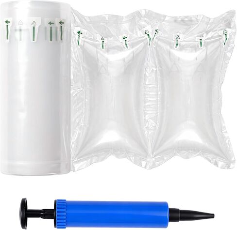 Avxdbr Air Pillows for Shipping 150 Count 4.72" X 7.87" Inflatable Air Bags with Pump Inflatable Shipping Supplies for Packaging Moving Box Filler Purse Shaper Alternative to Packing Peanuts in Kuwait