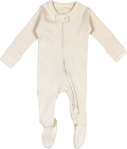 L'ovedbaby Baby Organic 2-way Zipper Footie in Saudi Arabia